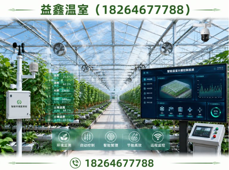 昌乐县智能温室大棚展示图
