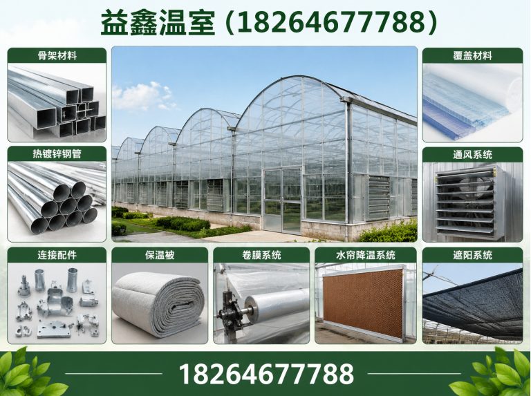 昌乐县无土栽培大棚展示图